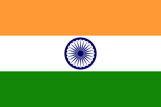 India flag'
